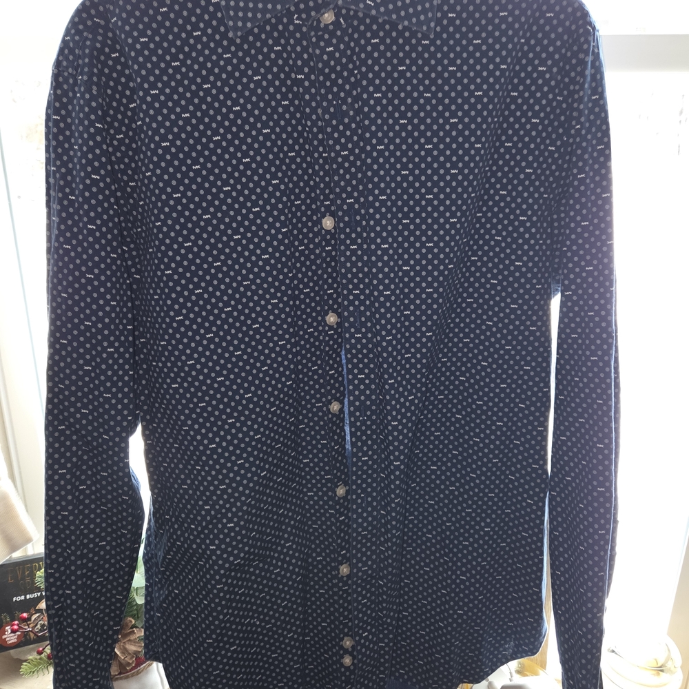 MICHAEL Michael Kors Dark Blue Patterned Cardigan